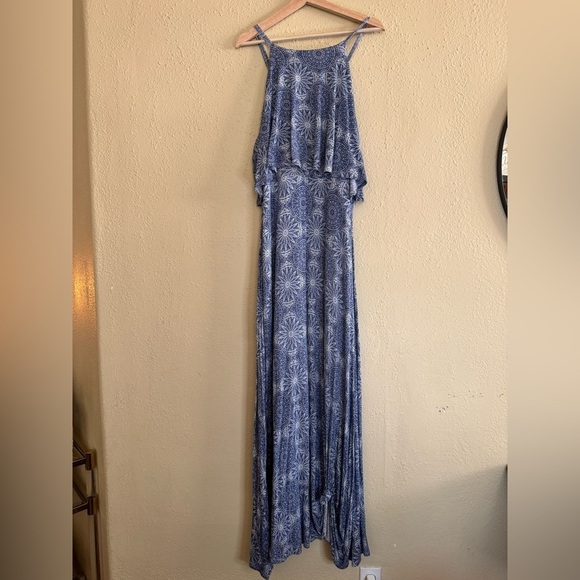 Torrid | Medallion Print Embellished High Neck Jersey Maxi Dress - Size 1 (1X) - Picture 7 of 8